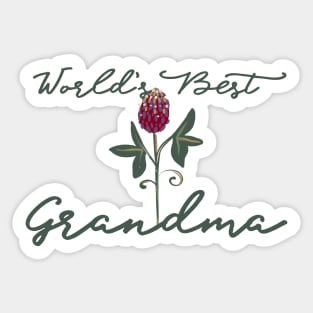 World's Best Grandma Sticker
